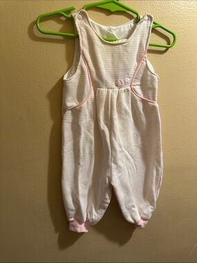 baby Dior Pink Knit One-Piece